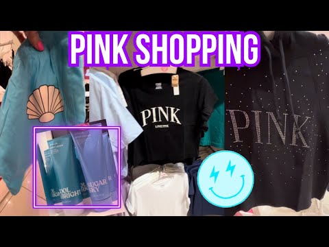 Victoria’s Secret PINK Shopping 2023 Novo na PINK Compre comigo PINK SHOPPING COMPRAS NA PINK