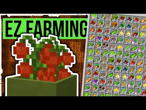 Easy Early (+ Late) Game Farming! | Botany Pots & Terrasteel- Automated Farming Tutorial (Modded MC)