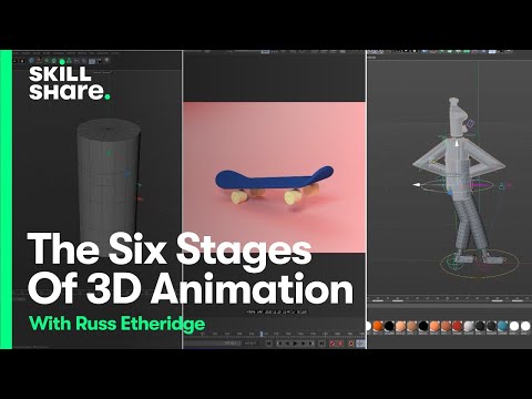 The Six Steps of Making a 3D Animation from Start to Finish ▶7:20