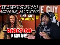 One Guy, 20 Voices (Michael Jackson, Post Malone, Roomie & MORE) | Reaction
