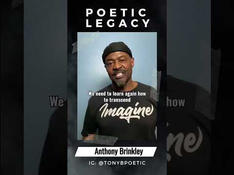 ANTHONY BRINKLEY - POETIC LEGACY | Celebrate Black Poetry Day