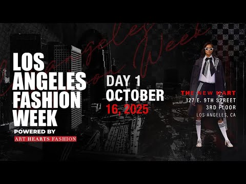 LA Fashion Week 2025 Day 1. Coral Castillo, Alexis Monsanto, Glaudi