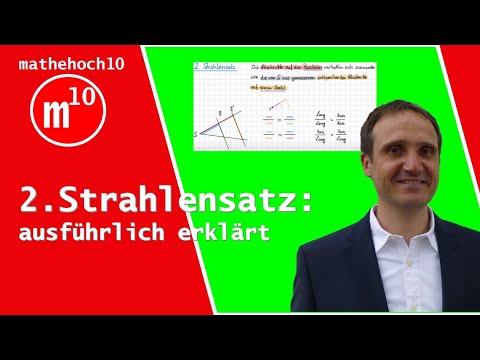 2. Strahlensatz: ausführlich erklärt