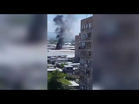 Մալաթիա տոնավաճառում հրդեհ է բռնկվել