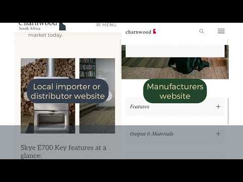 How to choose a woodburner in South Africa.