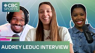 Audrey Leduc on winning double silver at World Relays