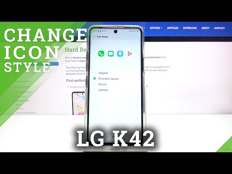 Icon Shape – LG K42  and Display Icons
