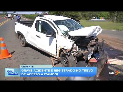 Grave Acidente Interrompe Trecho da MGC-491 no Acesso a Itamogi, Sul de Minas