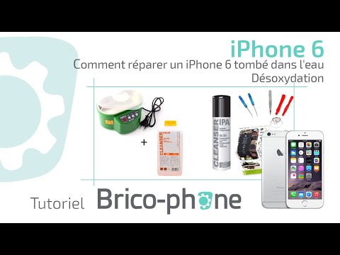 comment reparer un ipod touch tombé dans l'eau