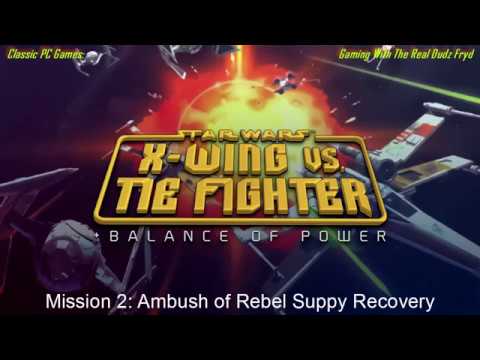 Star Wars X-wing vs. Tie Fighter Mission 2 (As Imperial) - Ambush Rebel Supply