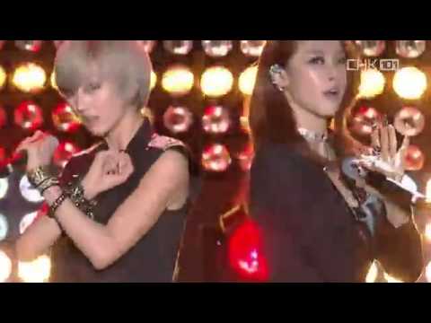 Nine Muses - WILD Live @ SBS Inkigayo [HD]