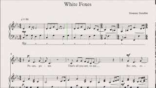 Susanne Sundfør - White Foxes (piano/voice sheet music)