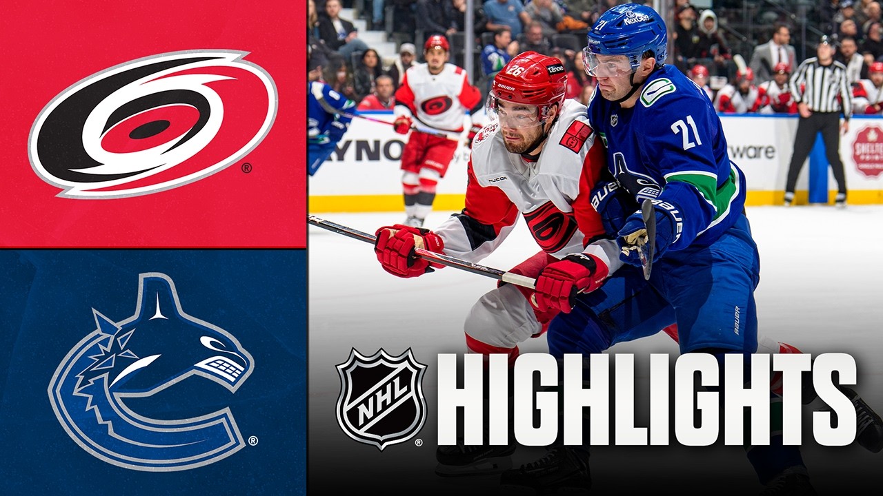 Hurricanes vs. Canucks | NHL Highlights | March 04, 2026