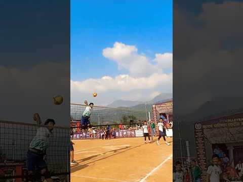 Volleyball 🏐 nepal 🇳🇵 #volleyball #goviral #sports #shortviral #shortfeed