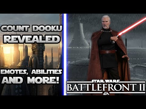 Count Dooku REVEALED - Star Wars Battlefront 2