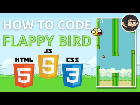 Create Flappy Bird clone in Javascript HTML CSS
