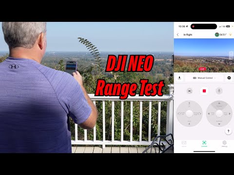 DJI Neo Range Test