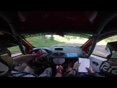 ONBOARD os4 Szombierki Rally Cup 3 runda 2019 Clio3 Bojdoł Klaczańska 1 w klasie 2 w generalce