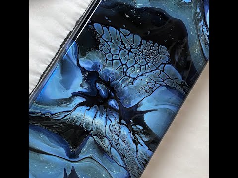 (591) LONG Box 3 Blooms!  #sheleeartstyle Fluid Art