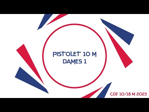 Finale Pistolet 10 m Dames 1 - CdF 10/18m 2023