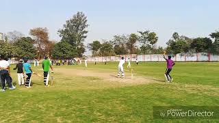 Cricket trial under 14 yr at nehru stadium ghazipu