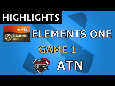 Elements One vs Team Alternate Attax [Game 1] LootMarket Invitational - Dota Highlights