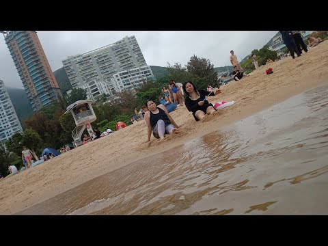 Summer swimming at deep waterbay hongkong