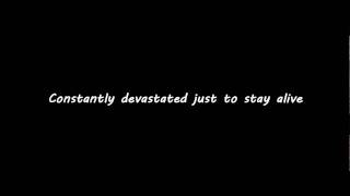 Suffocating by Sound the Alarm (lyrics on screen)