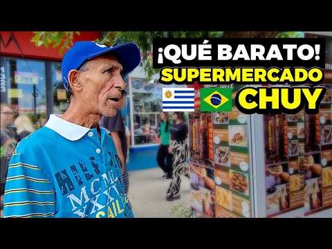 PRECIOS EN CHUY. Mi padre recién llegado de CUBA se impresiona de lo BARATO/ Frontera Uruguay Brasil