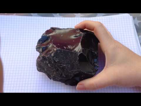 Ossidiana: rocce magmatiche