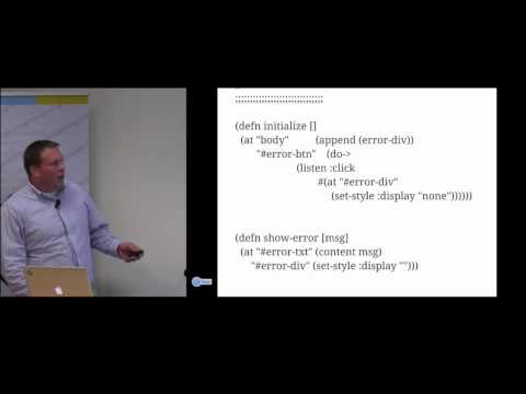 September CinciJS: Building a Better Workflow: A Case for Enfocus & ClojureScript