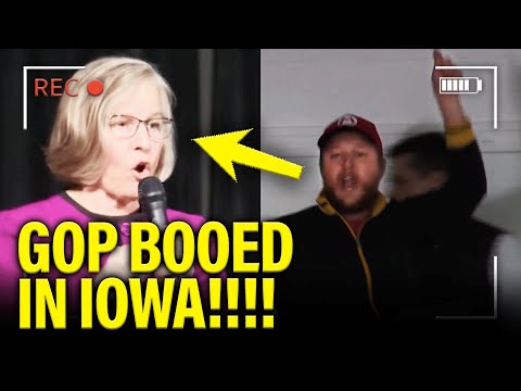Republican GETS LOUDLY BOOED at TOWN HALL…IN IOWA!!!