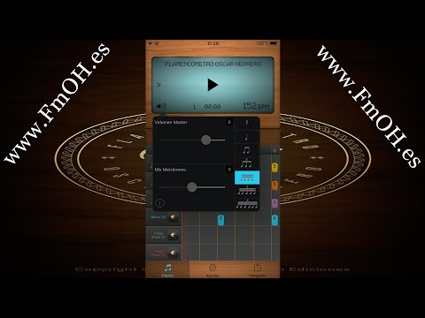 Flamencómetro iPhone (2) Acentos (Accents) Bulerías, Seguiriya, Guajira