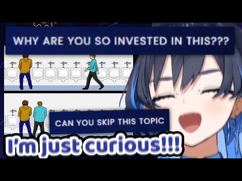 Kronii Has a WILD Fascination with the Men’s Washroom Kronii Has a WILD Fascination with the Men’s Washroom