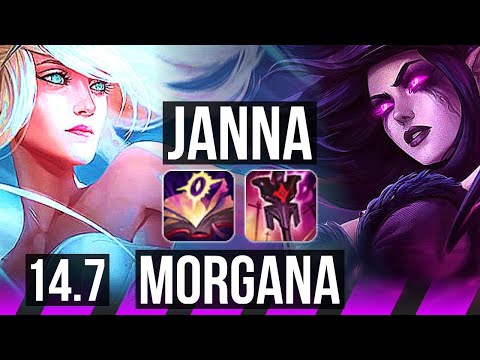 JANNA & Kai'Sa vs MORGANA & Senna (SUP) | 69% winrate, 3/2/20 | EUW Master | 14.7