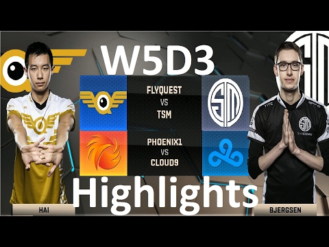 FLY vs TSM & P1 vs C9 Full Highlights W5D3