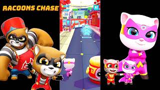 Talking Tom Hero Dash | New Special  Event|   Raccoon Chase | Android  Gameplay Walkthrough
