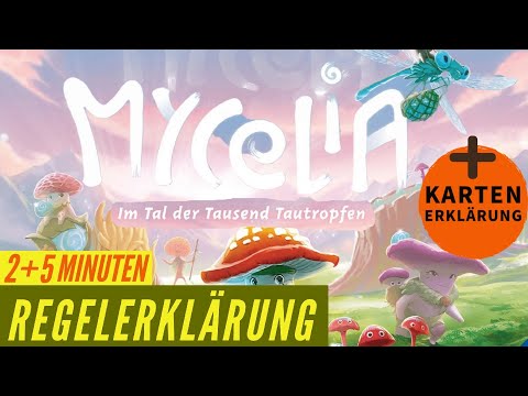 Mycelia Regeln Anleitung Regelvideo - Brettspiel - Deck Builder