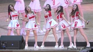 베리굿 롯데월드 공개방송 직캠(Justin Bieber -Baby)