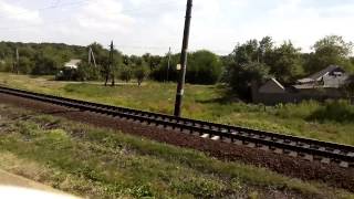 preview picture of video '[УЗ] Отбываем от станции Чернолесская. / Depart from the station Сhornoliska. (Odessa Railway)'
