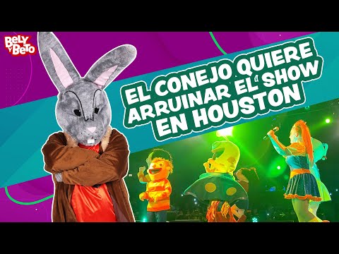 El Conejo Quiere Arruinar el Show en Houston - Bely y Beto