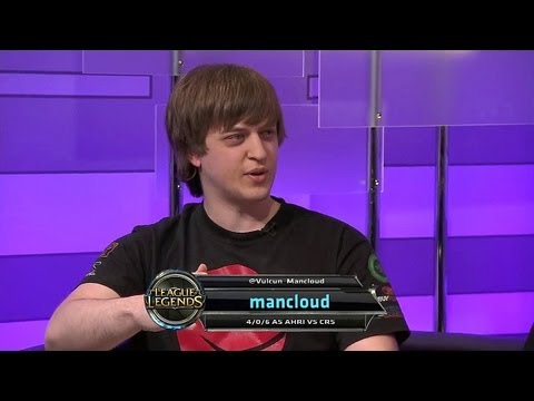 Interview with Mancloud and Bloodwater after Vulcun vs Curse match || NA LCS Summer split 2013 W8D2