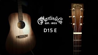 Video thumbnail for What a joy to play!! The Martin D15 E by Jon is just TOO LouD!!