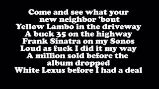 Jay Z   Somewhere in America Lyrics On Screen Magna Carta Holy Grail