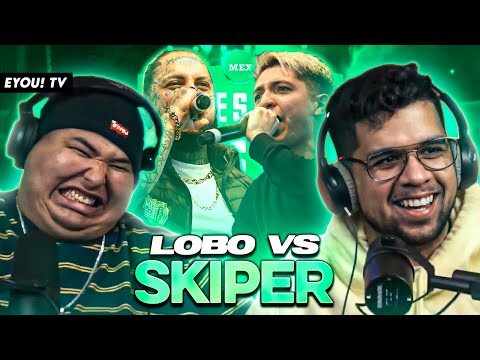 P1TO Y PLOMO PARA LLEVAR - Reacción a LOBO vs SKIPER - FMS México - Jony Beltrán, Garza y Tess