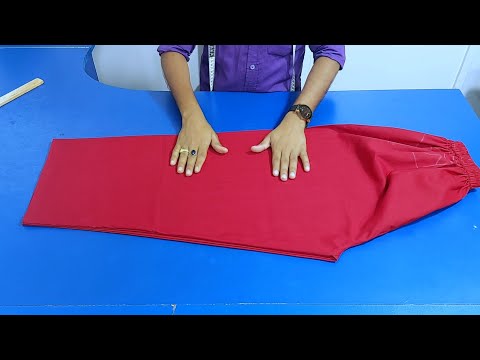 Plazo cutting and sewing প্লাজুর নিচের দিকে টান ধরে থাকে সমস্যাটি সমাধান