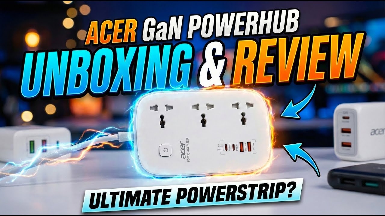 The Power Strip That Changed My Desk Forever | Acer PowerHub Core GaN
