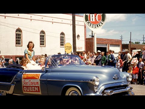 1950s America in COLOR