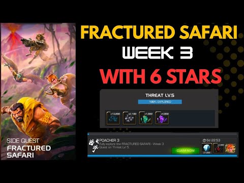 Fractured safari WEEK 3 |With 6 stars| - Marvel Contest of Champions 