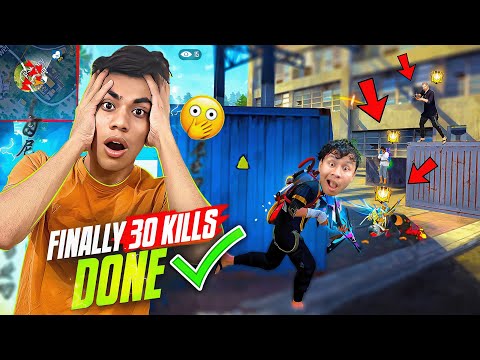 Finally 30 Kills Challenge Done ✔️ 2 Vs 49 with UG Ayush Bhai 😍 Tonde Gamer - Free Fire Max